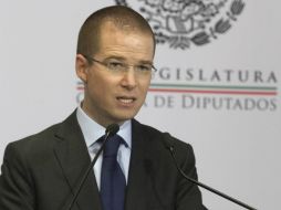 Anaya pide salir a las calles a defender las ideas del Blanquiazul. NTX / ARCHIVO