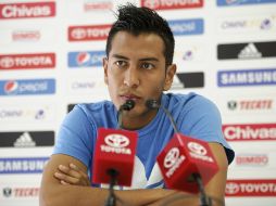 El lateral derecho, Omar Esparza, asegura que su equipo ha entrenado intensamente y se encuentra preparado para el próximo certamen. EL INFORMADOR / ARCHIVO