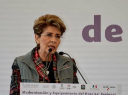 Mercedes Juan López, titual de la Secretaría, informa las diversas medidas que se impulsaron para reducir las muertes por diabetes. TWITTER / @_MJuan_