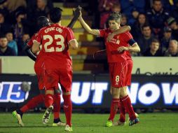 Los Reds enfrentarán en la cuarta ronda al Bolton Wanderers en Anfield. EFE / S. Dempsey