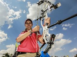 La múltiple monarca centrocaribeña es especialista en arco compuesto. EL INFORMADOR / ARCHIVO