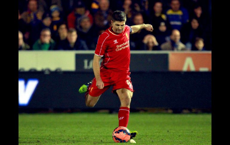 Steven anunció su salida del Liverpool, en el que militó en el primer equipo desde los 17 años. EFE / S. Dempsey