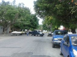 Personal realiza el cateo desde las 06:00 horas de este jueves. ESPECIAL /