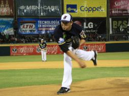 Salvador Valdez permitió sólo tres hits en seis entradas de labor en la victoria 6-1 sobre los Cañeros de Los Mochis. FACEBOOK / lmpbeisbol