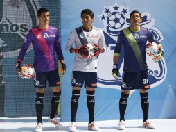 Los Camoteros presentaron su nuevo uniforme, de cara al torneo en que se juegan la permanencia. NTX / C. Pacheco