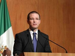 El presidente del PAN augura un crecimiento para su partido. NTX / F. García