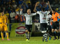 El volante tapatío de los Zorros, Juan Pablo 'Chato' Rodríguez (10) ingresó en la segunda parte y puso el servicio para el gol. MEXSPORT / J. Martínez