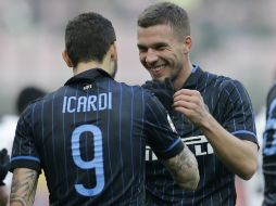 El equipo de Milán está a cinco puntos de la zona europea. AP / A. Calanni