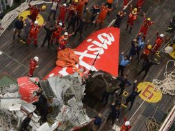 Se basan en el hecho de que los pescadores en el área aseguraron haber escuchado una explosión. AFP / P. Utomo