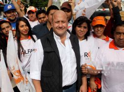 Entre los argumentos que señaló el INE a MC es que en su spot Alfaro solo presenta mensajes generales y abiertos a los ciudadanos. EL INFORMADOR / ARCHIVO