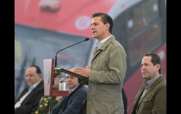 El Presidente reitera su apoyo al sector ferroviario en la inauguración de la nueva terminal de Durango. NTX / ESPECIAL