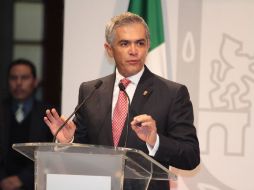 Desde el nueve de diciembre del año pasado, Mancera ordenó a todos los secretarios hacer públicas sus declaraciones patrimoniales. NTX / G. Granados