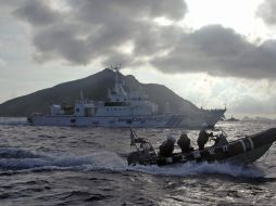 Buscarán fortalecer la vigilancia de las aguas territoriales en torno a las Islas Senkaku, que disputa con China. AP / E.Wang