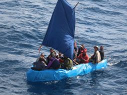 El número de balseros cubanos llegados a costas de Florida en los últimos días, se ha disparado. AP / ARCHIVO