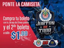La promoción fue dada a conocer a través de las redes sociales del equipo. TWITTER / @Chivas