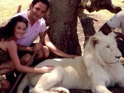 En las fotos aparece junto a su esposo quien es director de una cadena de ópticas que fue utilizada para triangular fondos de Ficrea. SUN / ARCHIVO