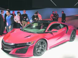 ACURA. El NSX además de Ford GT, fue uno de los autos que robaron cámara en Detroit. EL INFORMADOR / S. Oliveira