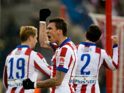 El equipo Rojiblanco queda a cuatro puntos del líder y campeón de Invierno, Real Madrid. AFP / D. Pozo