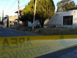 El hallazgo fue en cruce de las calles Juan Francisco Lucas y Ángel Martínez, de dicha colonia. ESPECIAL /