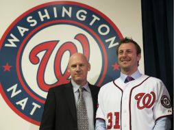 Max Scherzer llega a un equipo que ganó la División Este de la Liga Nacional en 2014. AP / E. Vucci