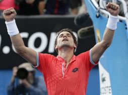 Ferrer se tomó dos horas y 25 minutos para derrotar a Stakhovsky. EFE / N. Shretstha