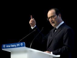 No dejen a una bestia que les golpeará cuando llegue el momento alertó el presidente de Francia, François Hollande AFP / A. Jocard