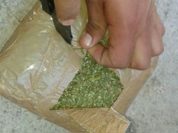 La mercancía sumó 496 paquetes en los cuales había mariguana, que pesaron aproximadamente cinco mil 096 kilogramos. NTX / ARCHIVO