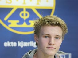 La llegada de Martin Odegaard de 16 años, ha puesto al club en polémica. AFP / T. Pedersen