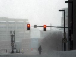 La nevada fue apenas un tercio de lo proyectado por las autoridades. EFE / C. Gunther