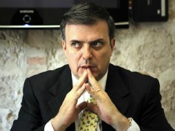 Marcelo Ebrard insiste en que ha ofrecido un diálogo público con el Jefe de Gobierno del Distrito Federal, Miguel Ángel Mancera. EL INFORMADOR / ARCHIVO