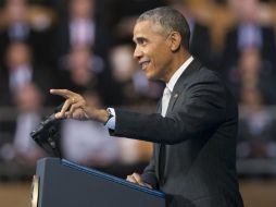 Los aviones que transportan al presidente requieren de altos niveles de adaptaciones para la comunicación segura y demás medidas. EFE / M. Reynolds