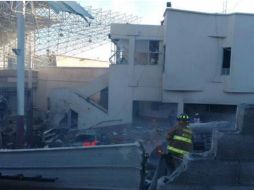 La mayoría de los heridos resultaron lesionados por la ruptura de vidrios, señala Mancera. TWITTER / @AdrianRubalcava