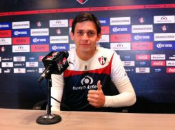 Caballero fue muy criticado por fallar un penalti la temporada anterior. TWITTER / @AtlasFC