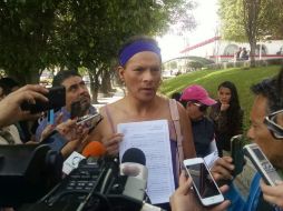 Francisco Ayón López asegura que se respetan los derechos de Andrea Carolina y que no será removida de su cargo. EL INFORMADOR / E. Barrera