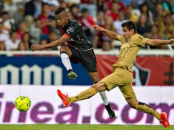 Pumas empata el partido al último minuto. MEXSPORT / R. Maya