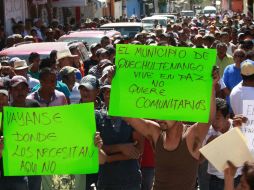 Este sábado en Petaquillas, Guerrero tomaron las armas para hacerse responsables de su propia seguridad. SUN / ARCHIVO
