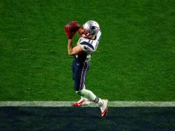 Edelman atrapó un pase de 21 yardas cuando faltaban poco menos de 11 minutos para el término del partido. AFP / ARCHIVO