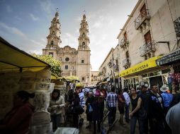 Los peregrinos llegan hasta este pequeño poblado luego de recorrer durante varios días cientos de kilómetros desde varios estados. EL INFORMADOR / ARCHIVO