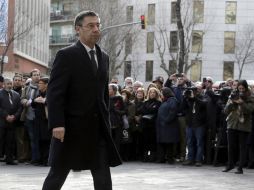 El actual presidente del club, Josep Maria Bartomeu. EFE / ARCHIVO