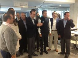 Los dos funcionarios visitaron oficinas como las del Centro de Apoyo Integral a Emprendedores. EL INFORMADOR / I. González