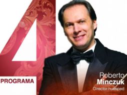 Minczuk se mostró contento por visitar por primera vez Guadalajara y dirigir un programa maravilloso. ESPECIAL / www.ofj.com.mx