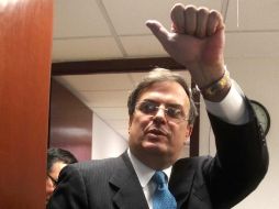 Ebrard se encuentra en la mira de la Comisión Investigadora de la Línea 12 del Metro en la Cámara de Diputados. SUN / ARCHIVO