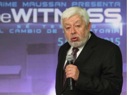 Jaime Maussan estará respaldado por expertos en la materia, quienes darán testimonio del resultado de las investigaciones. NTX / C. Pereda