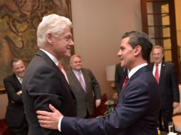 La Presidencia difunde varias fotografías del encuentro. TWITTER / @PresidenciaMX