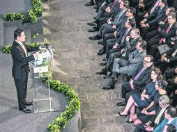 Al Segundo Informe de Gobierno acudieron mandatarios de otros estados de la República, así como funcionarios del gabinete presidencial. EL INFORMADOR / A. Hernández