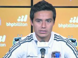 En la MLS. Erick Torres fue presentado ayer a la afición del Dynamo en Houston. ESPECIAL /  Houston Dynamo