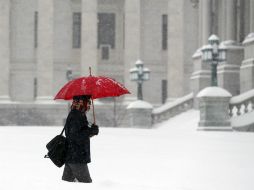 Lo más intenso de la tormenta de nieve se concentrará en los alrededores de la ciudad de Boston. AP / M. Groll