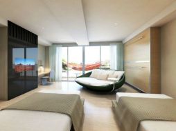 Vista de uno de los cuartos del hotel. ESPECIAL / Secretaría Nacional de Turismo de Japón