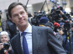 El primer ministro holandés, Mark Rutte, tocó el tema de amnistía para los culpables del avión de Malaysia Airlines en julio. EFE / S. Lecocq