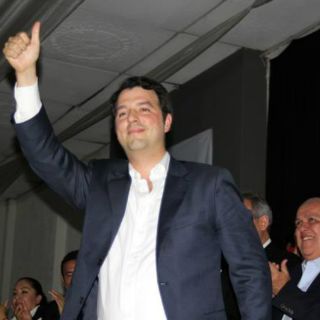 Hijo de Martha Sahagún es presentado como candidato en Celaya